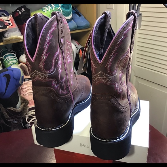 Justin Wkl9980 Safety Toe Work Boots - Womens - Picture 5 of 16